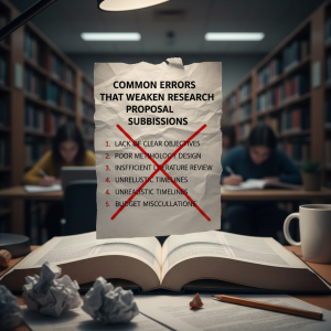 Common Errors That Weaken Research Proposal