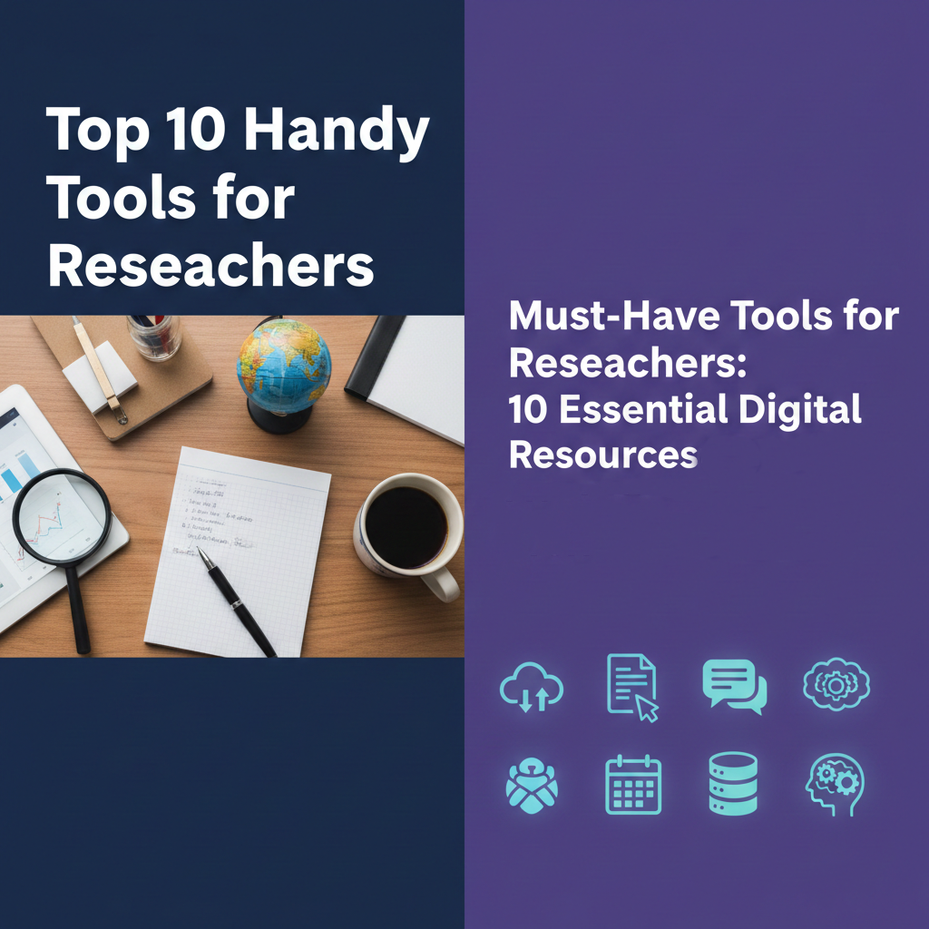 Top 10 Handy Tools for Researchers